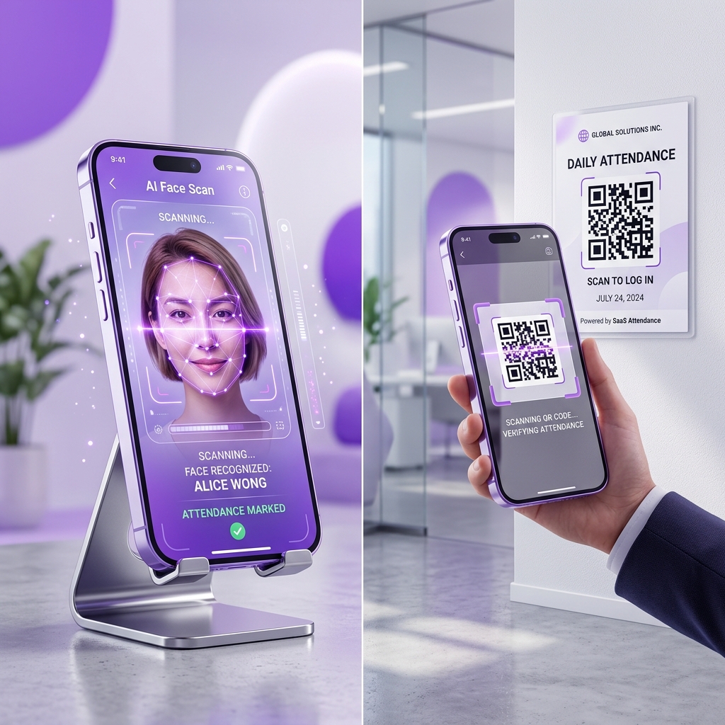 Present Sir AI Face Scan & QR Attendance
